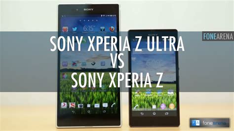 Sony Xperia Z Ultra vs Asus Zenfone 5 Karşılaştırma